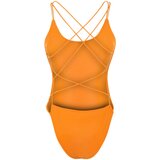 Trendyol swimsuit - Orange - Plain Cene