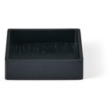 LIND DNA Črna dekorativna lesena škatla za shranjevanje 11x11x3 cm Square S – | Shoptok.si