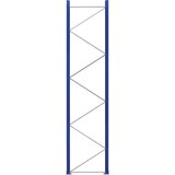 eurokraft pro Podporni okvir za paletne regale, sestavljen, višina 4620 mm, globina 1100 mm | Shoptok.si