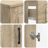  Set kupaonskih ormara od 4 dijela UTRECHT Hrast sonoma | shoptok.hr