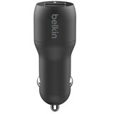 Belkin avtopolnilec CCD001BT1MBK, usb-a 24 w + kabel lightning | Shoptok.si
