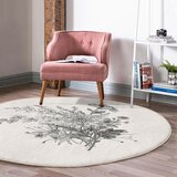 Mila Home Krem periv/pogodan za robotski usisavač okrugli tepih ø 80 cm Comfort – | shoptok.hr