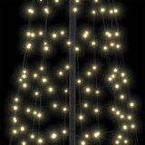 vidaXL LED božično drevesce med 800 LED Toplo bela 400 cm elezo | Shoptok.si