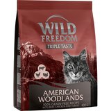 Wild Freedom suha mačja hrana 2 x 400 g po posebni ceni! - "American Woodlands" - recept brez žit Cene