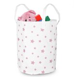 Nukido White Star Toy Storage Basket - Stylish and Functional Solution for Kids, (21740526) | Shoptok.si