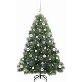 vidaXL Umjetno božićno drvce s stalakom Zelena 150 cm PE i PVC | shoptok.hr