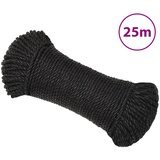  Radno uže crni 3 mm 25 m od polipropilena | shoptok.hr