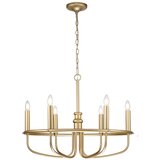 Kichler KL-CAPITOL-HILL6-PNBR - Luster na lancu CAPITOL HILL 6xE14/40W/230V | Eponuda.com