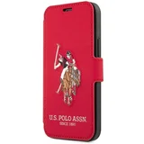 ZDA POLO ASSN. OVITEK ZA IPHONE 12/12 PRO RDEČ, (21833128)