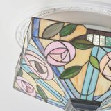 Endon 70699 - Plafonsko svetlo Tiffany WILLOW 2xE27/60W/230V 35x35 cm | Eponuda.com