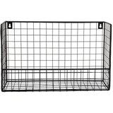 PT LIVING Crna željezna polica 40 cm Reja – | shoptok.hr