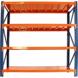 SUPERHOME 200x200x60cm 4x200kg Potpuno Metalna Montažna Polica Cene