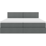  Krevet s od storage Tamno siva 180 x 200 cm Lažna koža | shoptok.hr