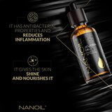 Nanoil Jojoba Oil jojobino olje za obraz, telo in lase 50 ml | Shoptok.si
