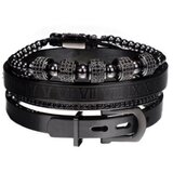  Komplet zapestnic cesar - črna | Shoptok.si