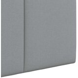 Držeće uzglavlje Zidne Svijetlo siva 90 x 55 x 5 cm tkanina - Svjetlosiva 80 cm bez LED | shoptok.hr