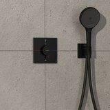 Hansgrohe ShowerSelect Comfort E mešač termostatski za skrivenu ugradnju 2 funkcije mat crni 15572670 | Eponuda.com