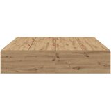  Krevet s ladicama s pohranom Umjetnički hrast 150 x 200 cm | shoptok.hr