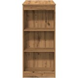  Barski stol s držačima boja hrasta 95x47x103,5 cm drveni | shoptok.hr