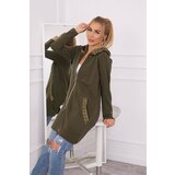 Kesi Sweatshirt with decorative khaki tape | Shoptok.si