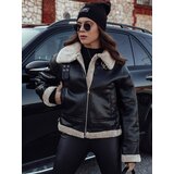 DStreet Kurtka damska SHEREB skórzana czarna | shoptok.hr