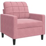  3-dijelni set sofa s jastucima ružičasti baršunasti | shoptok.hr