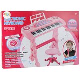  Dječji klavir sa 37 tipki i mikrofonom – rozi | shoptok.hr