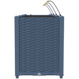  Vrtna saksija 4 pcs Sivi 160 x 40 x 52 cm Plastika | shoptok.hr