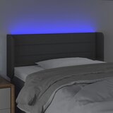 LED uzglavlje tamnosivo 103x16x78/88 cm od tkanine | shoptok.hr