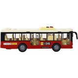 Battery Powered Bus Lights Sounds Red City 1:16 | shoptok.hr