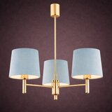 Brilagi Luster MONTE na šipci 3xE27/15W/230V plava/zlatna | Eponuda.com
