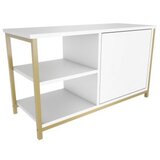 Hanah home tv polica muskegon gold white | ePonuda.com