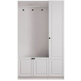 Hanah home Ormarić za hodnik Rb-044, 120x200x35 cm, Bijeli | Eponuda.ba