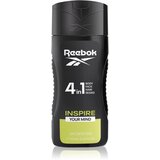 Reebok Inspire Your Mind poživitveni gel za prhanje 4 v 1 za moške 250 ml Cene