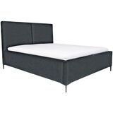 MID.YOU oblazinjena postelja 140 cm x 200 cm , tekstil temno siva Cene