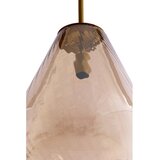 Light & Living Jantarna viseča svetilka s steklenim senčilom Leona – | Shoptok.si