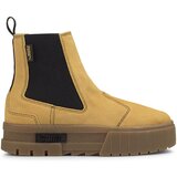 Puma Gležnjarji Chelsea Mayze Chelsea Suede Wn's 382829 04 Rumena | Shoptok.si