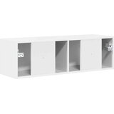 TV zidni ormar Zidne Sjajno bijelo 98 x 31 x 29,5 cm | Eponuda.com