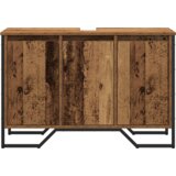 vidaXL ormarić za umivaonik staro drvo 91x35x60 cm konstrukcija od drveta | shoptok.hr