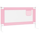 Sigurnosna ograda za dječji krevet ružičasta 140x25 cm tkanina | shoptok.hr