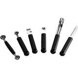 Hendi Set za dekorisanje - 6 delova, Crna, 280x100x(H)50mm | Eponuda.com