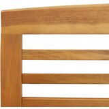  Vrtna klupa 119 cm od masivnog bagremovog drva | shoptok.hr