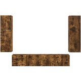  Komplet TV omaric 4 pcs Dimljeni oreh Konstruiran les - - Rjava - 57.9 - 30 x 31 x 100 cm - 2025-vidaXL-Uvoz_2 | Shoptok.si