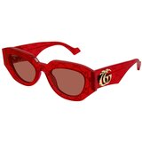 Gucci GG1421S 006 ONE SIZE (51) Rdeča/Rdeča | Shoptok.si