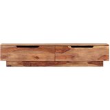 Maison Chic TV omarica - TV stojalo - Televizijska omarica 145x30x30 cm trden les, (21701433) Cene