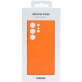 Samsung original silikonski ovitek EF-PS918TOE za Galaxy S23 Ultra 5G - oranžen | Shoptok.si