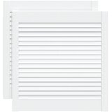  Vrata za ormarić rešetkasta 2 kom bijela 61,5x59,4 cm borovina | shoptok.hr