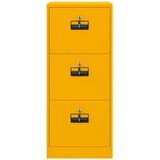 Kabinet za datoteke s ladicama Žuta 45,5 x 42 x 106,5 cm | shoptok.hr