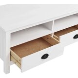 vidaXL tv ormarić hill range bijeli 158 x 40 x 47 cm masivna borovina | shoptok.hr