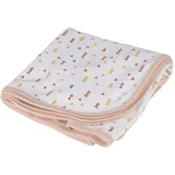 Bijela pamučna deka za bebe 75x75 cm Forest –